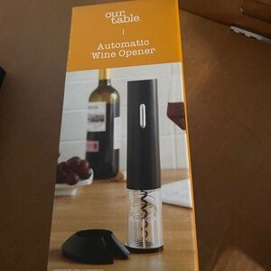 Our Table Automatic Wine Opener - NIB